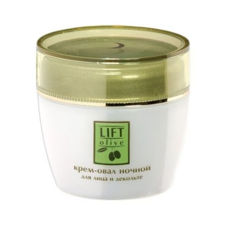 Bielita Lift-Olive Крем-овал ночной для лица и декольте, 50 мл