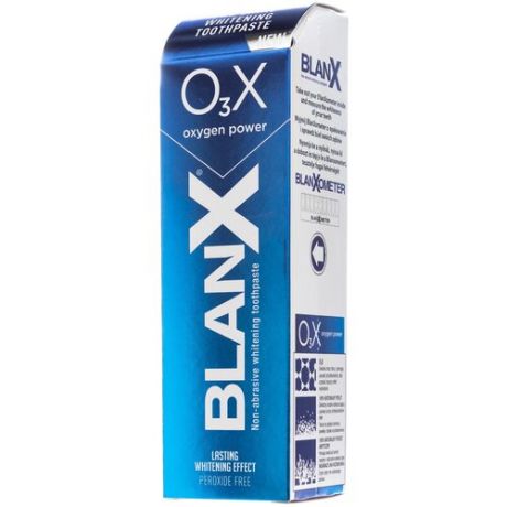 Зубная паста BlanX O3x Oxygen Power Whitening отбеливающая, 75 мл