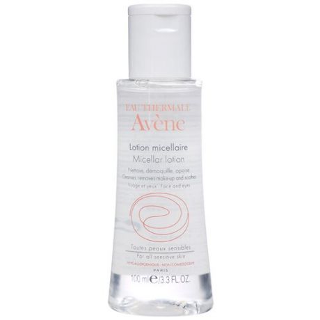 AVENE мицеллярный лосьон для очищения кожи и удаления макияжа, 500 мл