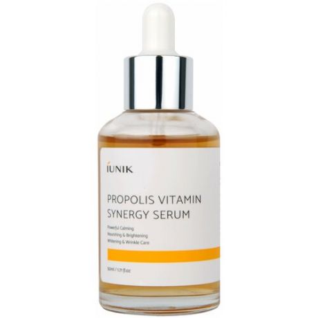 IUNIK Proppolis Vitamin Synergy Serum Сыворотка для лица с прополисом и облепихой, 50 мл