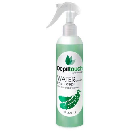 Depiltouch Косметическая вода с экстрактом огурца и пантенолом 300 мл
