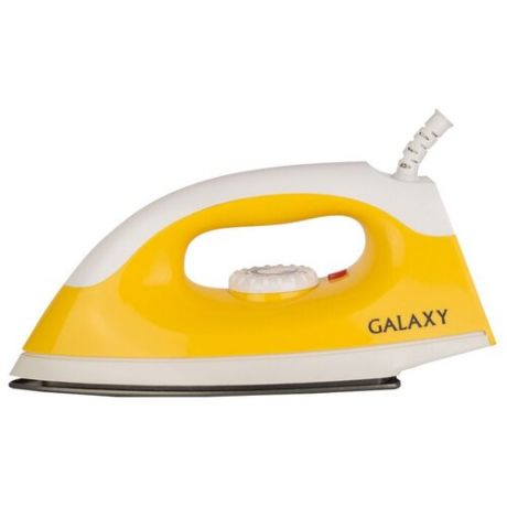 Утюг GALAXY GL6126, желтый/белый