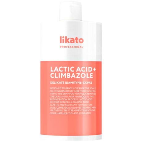 Likato Professional шампунь-скраб Delikate бережный уход и забота, 400 мл
