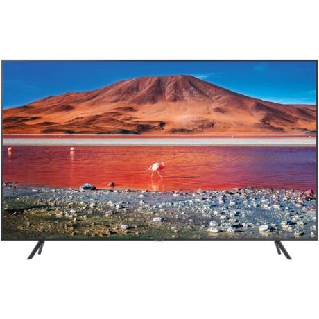 55" Телевизор Samsung UE55TU7090U LED, HDR (2020), titan gray