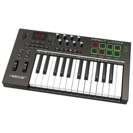 MIDI-клавиатура Nektar Impact LX25+ серый