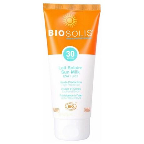 Biosolis Солнцезащитное молочко для лица и тела SPF 30 100 мл