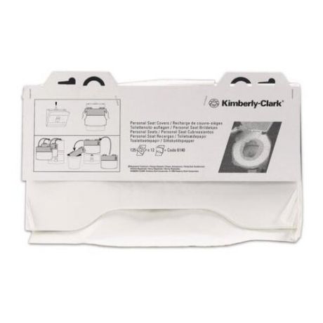 Покрытия на унитаз Kimberly-Clark Professional 6140, 12 уп. по 125 лист.