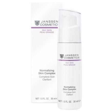 Janssen Cosmetics Oily Skin Normalizing Skin Complex Нормализующий концентрат для лица для жирной кожи, 30 мл