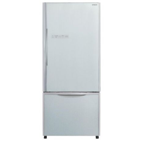 Двухкамерный холодильник Hitachi R-B 502 PU6 GS серебристое стекло