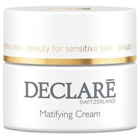 Declare Pure Balance Matifying Cream Матирующий увлажняющий крем для лица, 50 мл