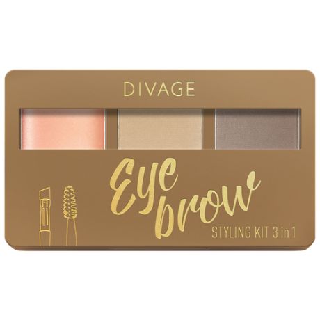 DIVAGE Eyebrow Styling Kit 3 in 1