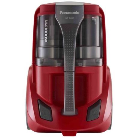Пылесос Panasonic MC-CL563R149, черный/красный