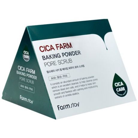 Farmstay Скраб для лица Cica Farm Baking Powder Pore Scrub 7 г 25 шт.