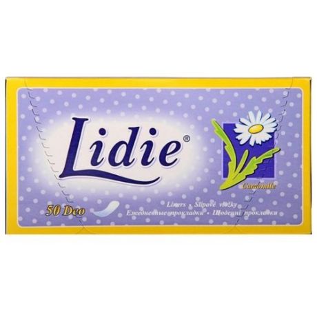 Lidie прокладки ежедневные Deo daily, 50 шт.
