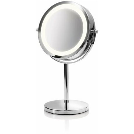 Зеркало косметическое настольное Medisana CM 840 с подсветкой серебристый