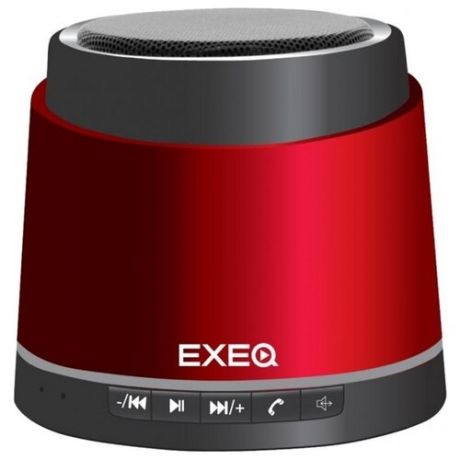 Портативная акустика EXEQ SPK-1205, 6 Вт, red