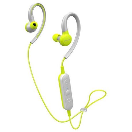 Беспроводные наушники Pioneer SE-E6BT, yellow/grey