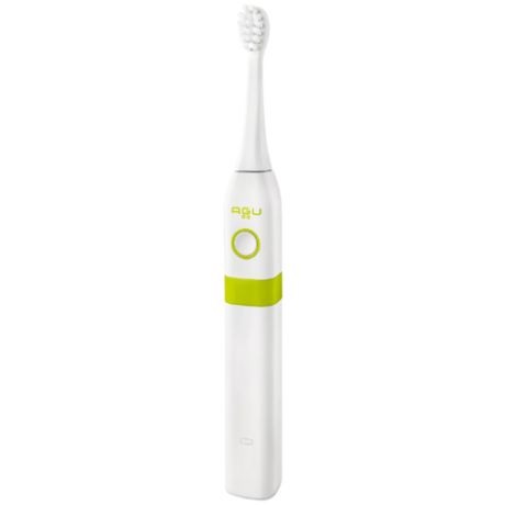 Вибрационная зубная щетка AGU Smart Toothbrush, белый/зеленый