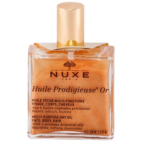 Nuxe Масло для лица и тела Золотое , тела и волос Huile Prodigieuse Or, 100 мл