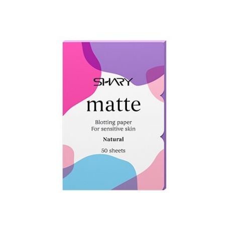 Shary Матирующие салфетки Matte Natural, 12 г