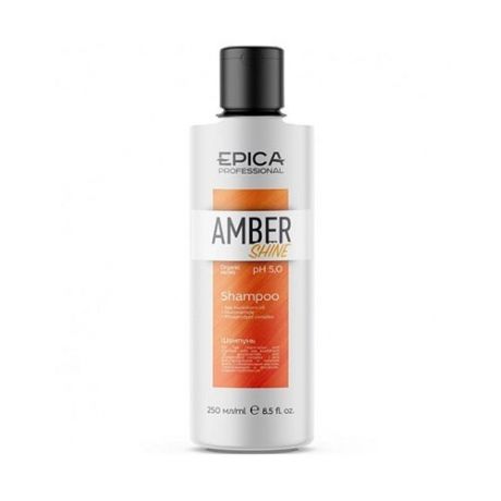EPICA Professional шампунь Organic Amber Shine для восстановления и питания волос, 1000 мл