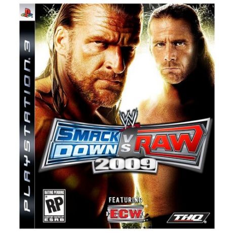 Игра для Wii WWE SmackDown vs. Raw 2009, английский язык