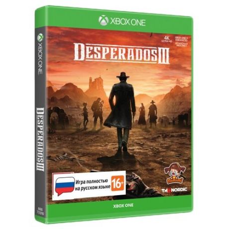 Игра для PlayStation 4 Desperados III, полностью на русском языке
