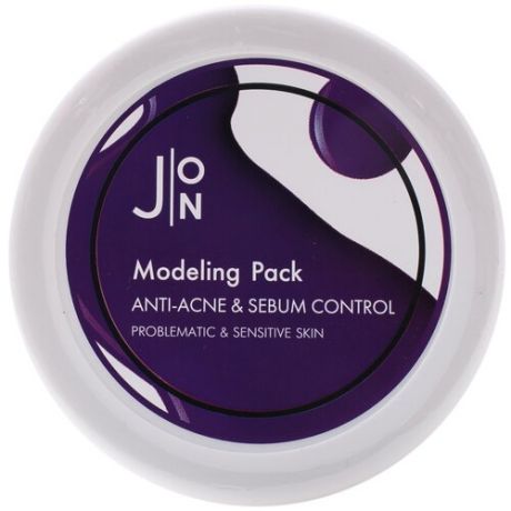 J:ON Альгинатная маска против акне и для контроля жирности кожи лица Anti-Acne & Sebum Control Modeling Pack, 250 г