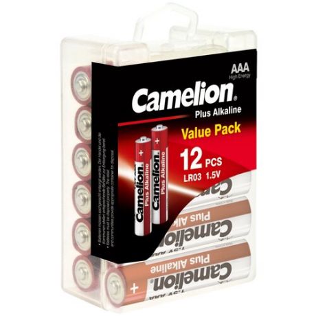 Батарейка Camelion Plus Alkaline AAA, 24 шт.