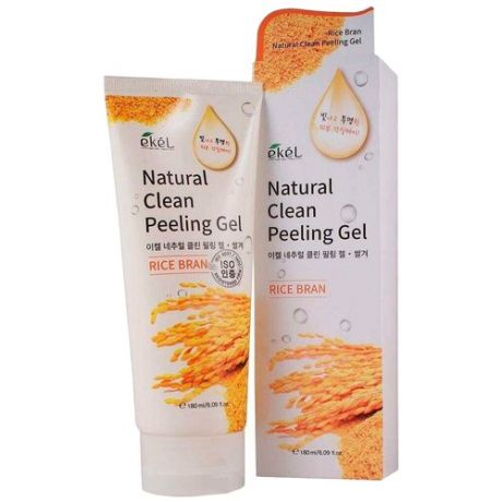 Ekel Пилинг-скатка Natural Clean Peeling Gel Rice Bran с экстрактом коричневого риса 180 мл