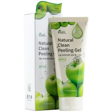 Ekel Пилинг-скатка Natural Clean Peeling Gel Apple с экстрактом яблока 180 мл