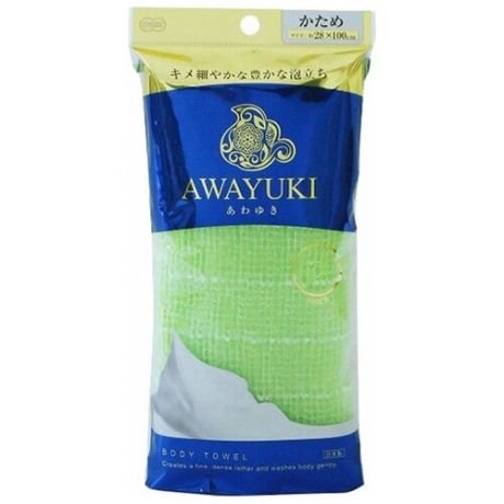 Мочалка OH:E Awayuki жесткая (100 см) зеленый