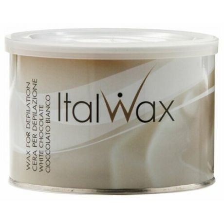 ItalWax Тёплый воск "Белый шоколад" в банке 400 мл