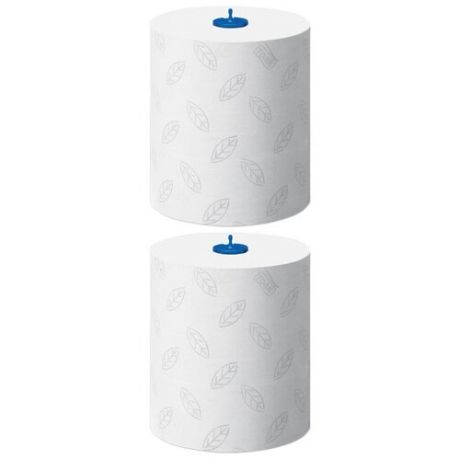 Набор №25 H1 Tork Advanced бумажные полотенца в рулоне, 150мХ21см., 600 листов, 2 слойные, белые, с тиснением, Matic system, 2 штуки в упаковке, (290067-00).