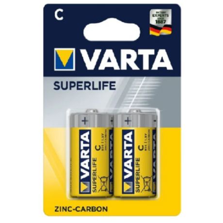 Элемент питания Varta Superlife Zinc-carbon C/ LR14 1,5V (2 шт)