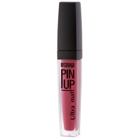 LUXVISAGE Блеск для губ Pin-Up Ultra Matt матовый, 44-Coral Pink