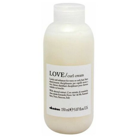 Davines Essential Haircare Love Lovely curl cream- Крем усиливающий завиток 150 мл