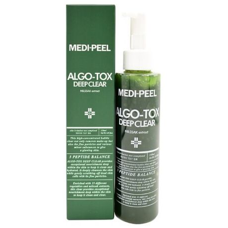 MEDI-PEEL Пенка-детокс для глубокого очищения кожи Algo-Tox Deep Clear, 140мл