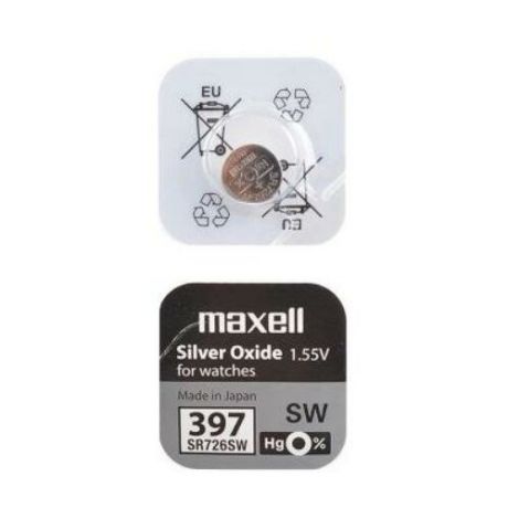 Батарейки Maxell 397 SR59 SR726SW BL1