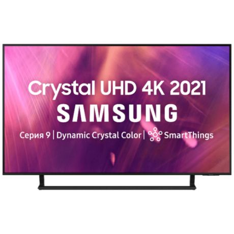 43" Телевизор Samsung UE43AU9070U LED, HDR (2021), серый титан