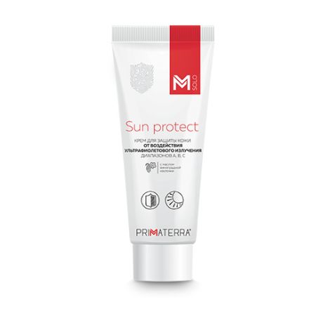 PRIMATERRA Solo Sun Protect Крем для защиты от воздействия ультрафиолетового излучения диапазонов А, В, С 100 мл