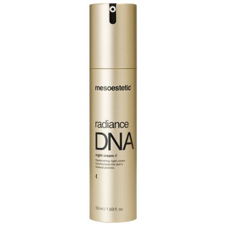 Ночной крем для лица глобального действия Radiance DNA Night Cream, 50 мл, Mesoestetic