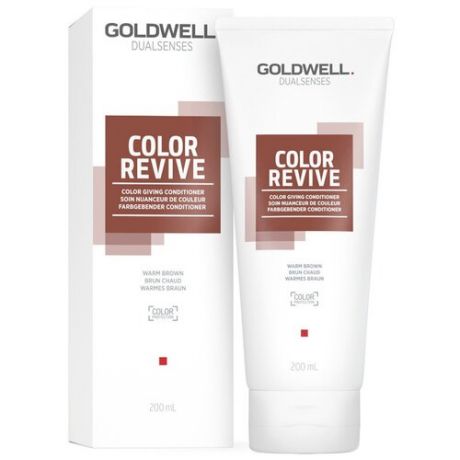 Goldwell оттеночный кондиционер для волос Dualsenses Color Revive Warm Brown Теплый коричневый, 200 мл
