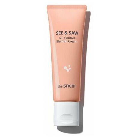 Крем для проблемной кожи с поствоспалительной пигментацией The Saem See & Saw A.c Control Blemish Cream