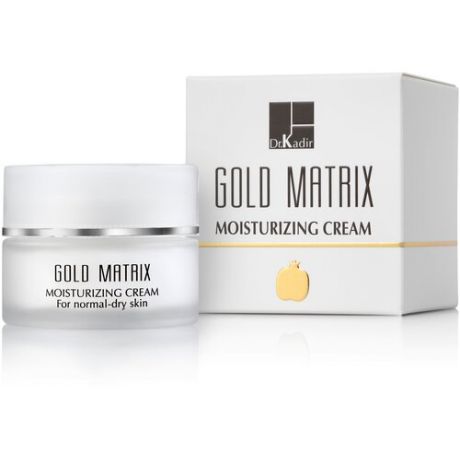Dr.Kadir Увлажняющий крем для нормальной/сухой кожи Голд Матрикс - Gold Matrix Moisturizing Cream For Normal/Dry Skin