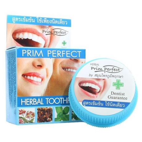 Зубная паста Prim Perfect Herbal Toothpaste, 25 г