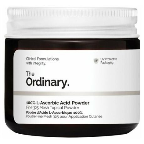 The Ordinary - 100% L-Ascorbic Acid Powder - Витамин С в порошке, 20 гр