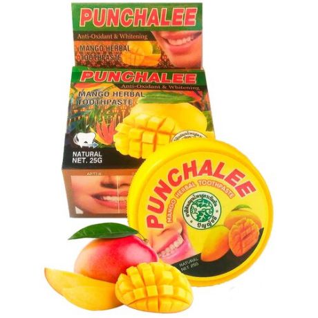 Растительная зубная паста Панчале с манго (Punchalee Mango Herbal Toothpaste)