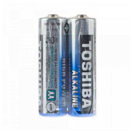 Батарейка щелочная Toshiba LR6/2SH 2 штуки