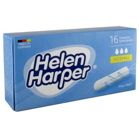 Helen Harper тампоны Normal, 3 капли, 16 шт.